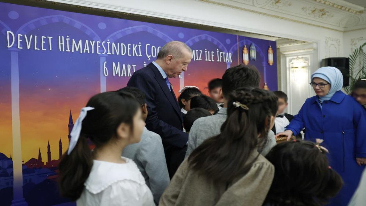 Devlet himayesindeki çocuklardan Erdoğan’a duygulandıran mektup: “Tayyip Amca, sizinle iftar çok güzel”