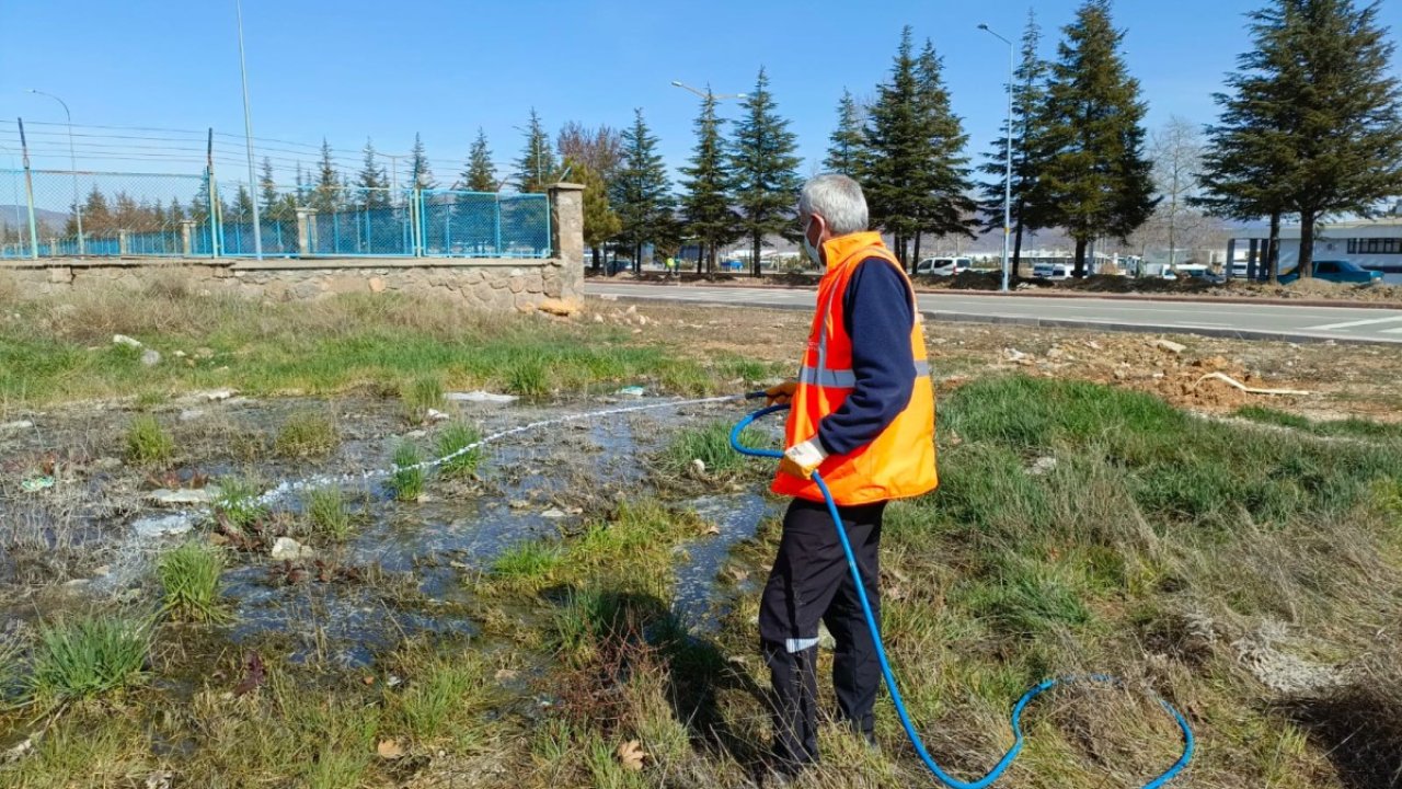 Konya Seydişehir’de yaz öncesi larva seferberliği başladı!