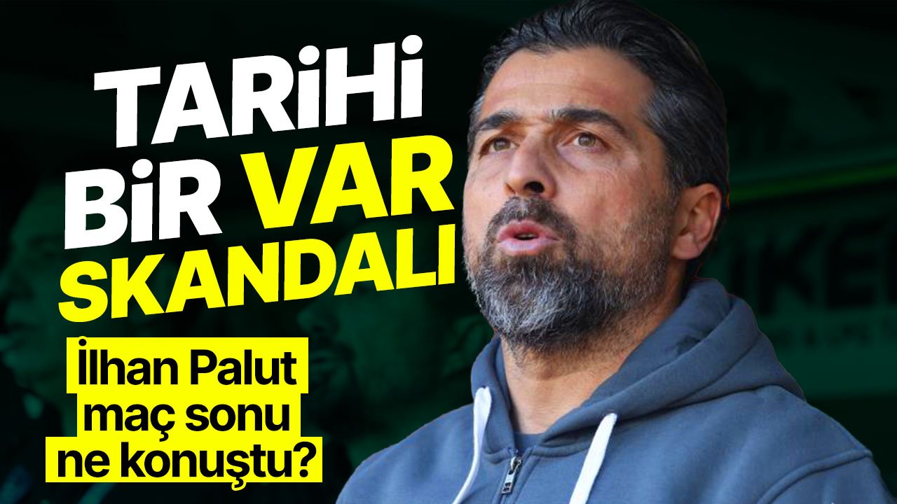 Konyaspor'da İlhan Palut'tan sert VAR tepkisi: Skandallardan biri
