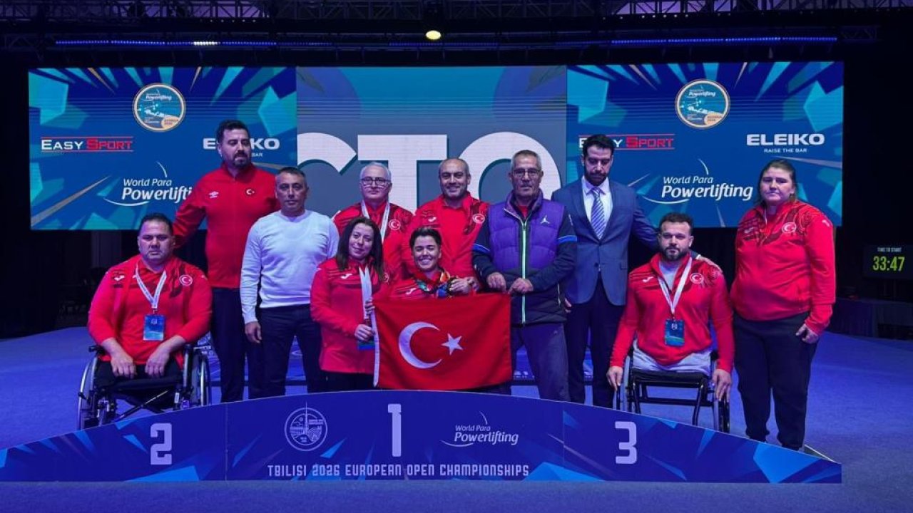 Konya’dan Avrupa’ya güç gösterisi! Besra Duman şampiyonaya damga vurdu!