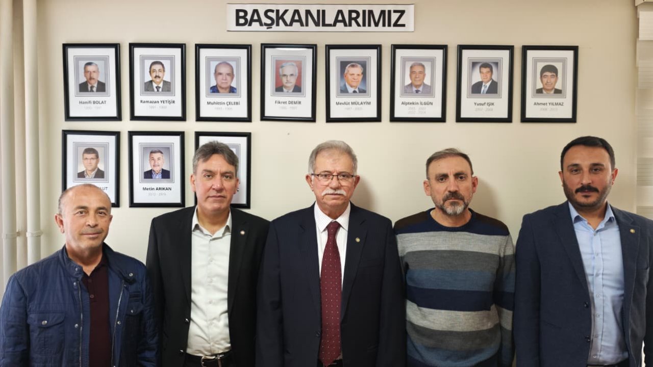 TZYMB Konya Şubesi’nde, Prof. Dr. S. Ahmet Bağcı güven tazeledi