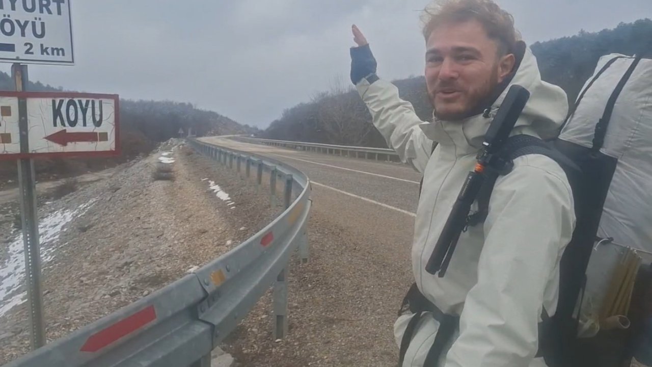Almanya'dan Japonya'ya yürümek için yola çıktı: 6 ayda Türkiye'ye ulaştı