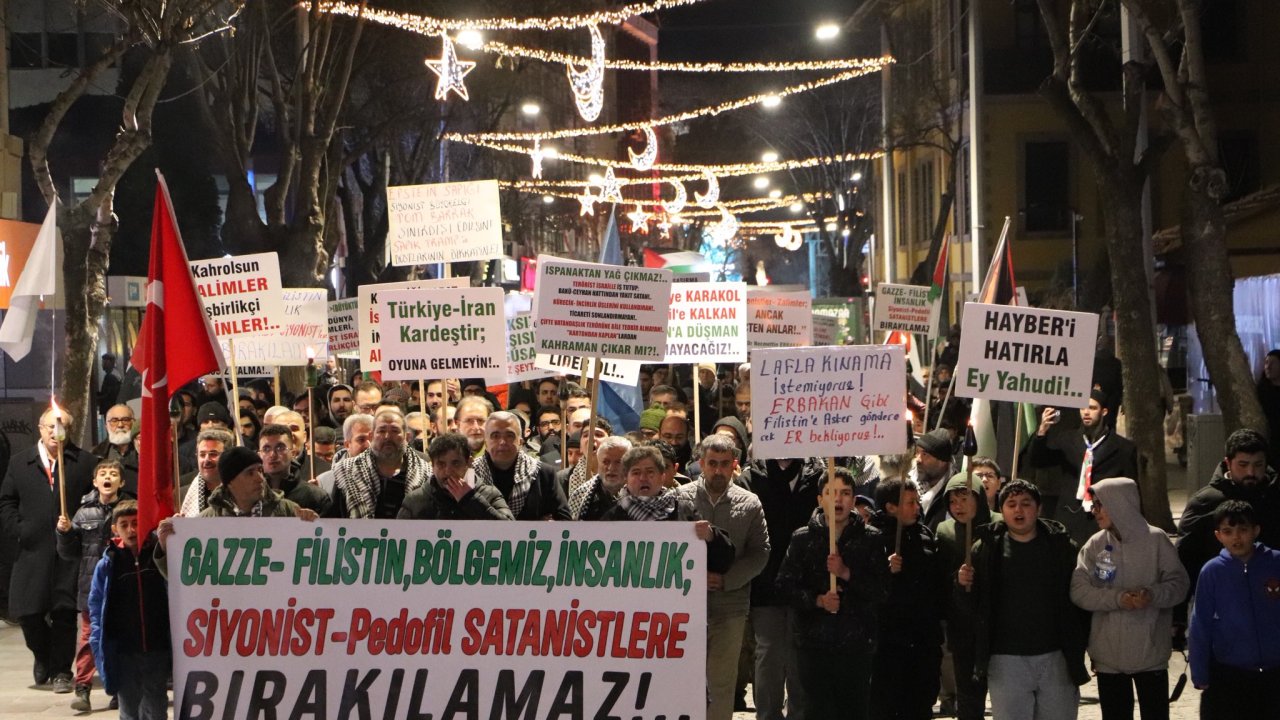 Konya'da dayanışma yürüyüşü gerçekleştirildi