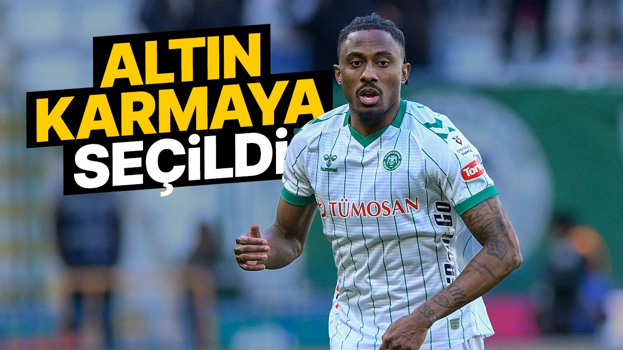 Konyaspor'un golünün asistini yapmıştı: Konyaspor'un beki altın karmaya girdi