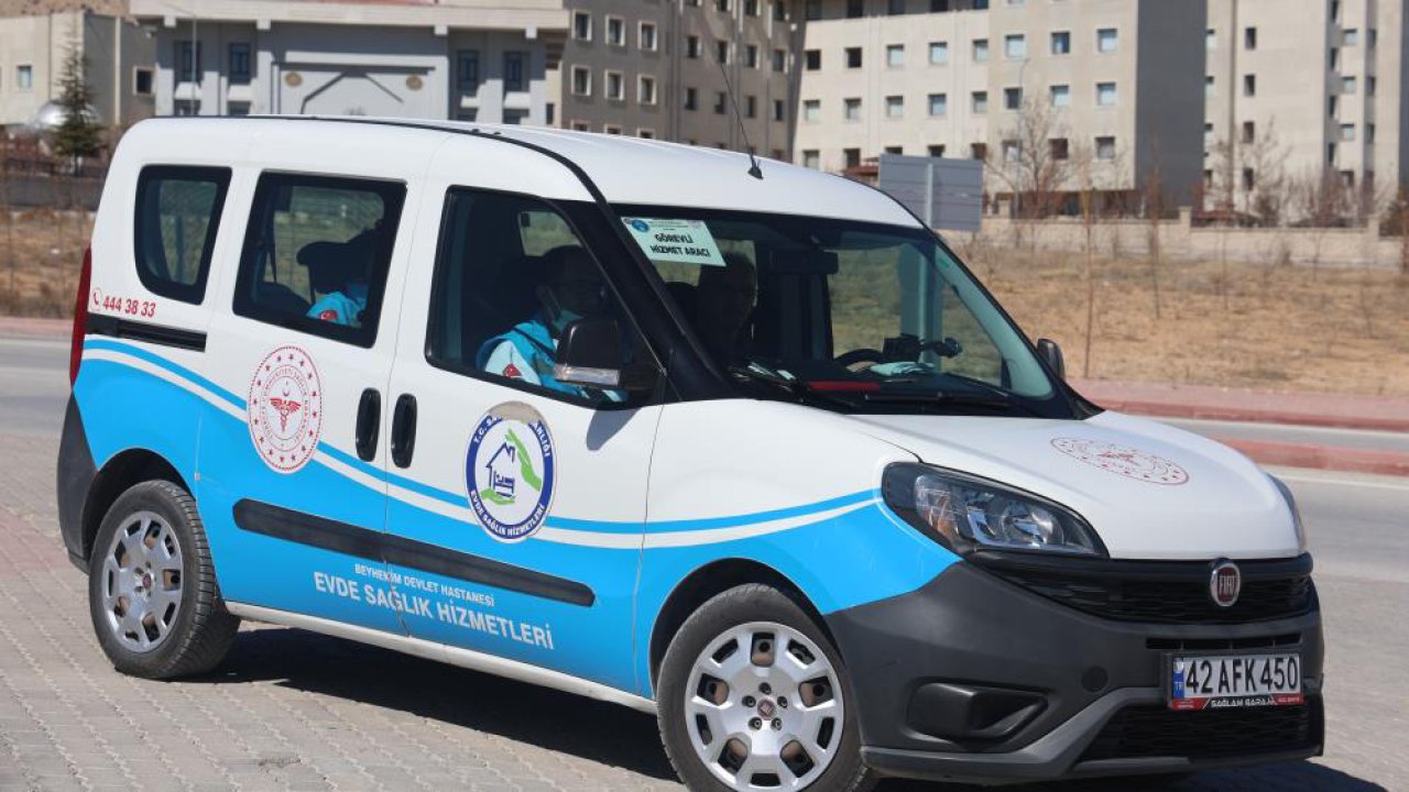 Konya’da bir ilk: Evden çıkamayan engelli hastalara evde sağlık raporu hizmeti başladı