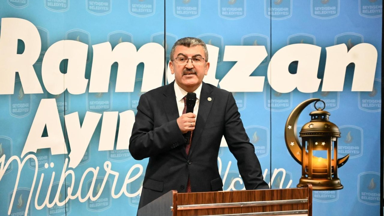 Seydişehir’de Vefa Buluşması'nda konuşan Milletvekili Ekici’den Müjde üstüne Müjde!