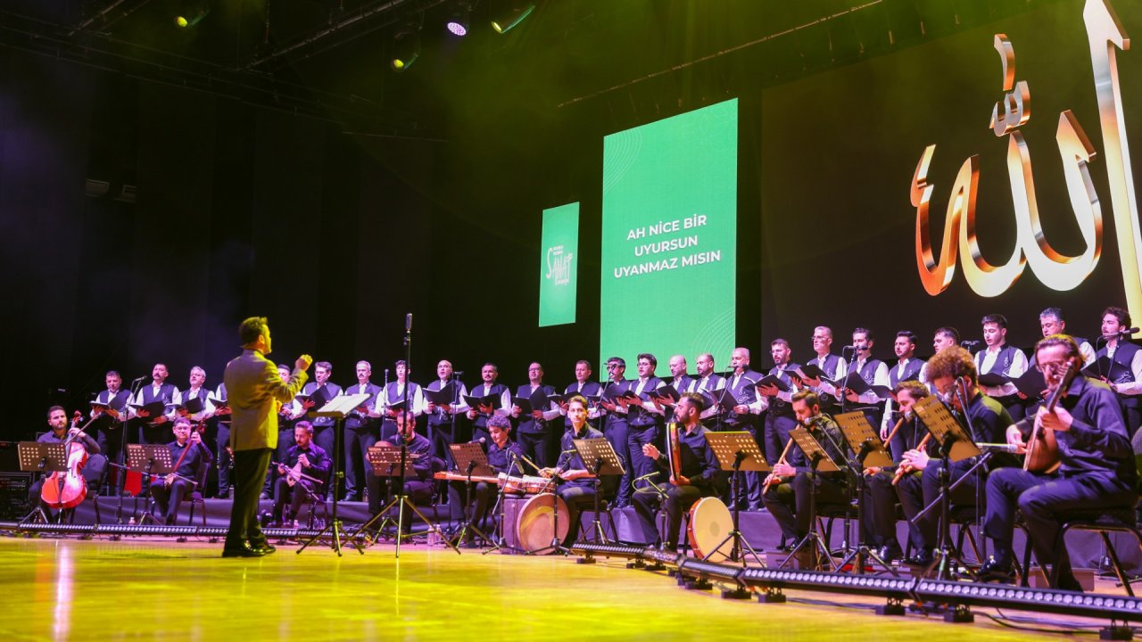 Selçuklu'da ilahilerle gönüllere dokundular