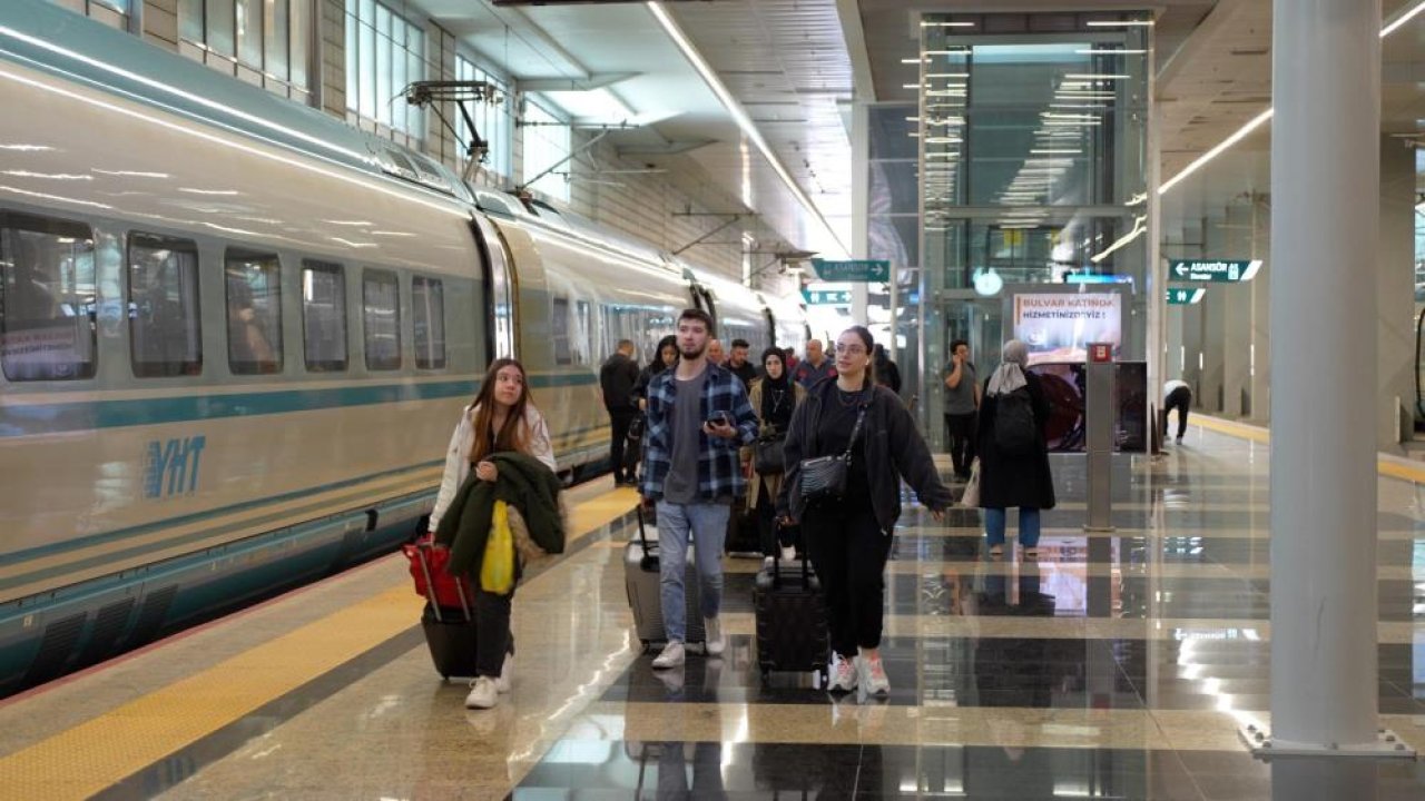 Bayramda Konya’ya tren akını! YHT ve ekspres seferlerine binlerce ek koltuk geliyor