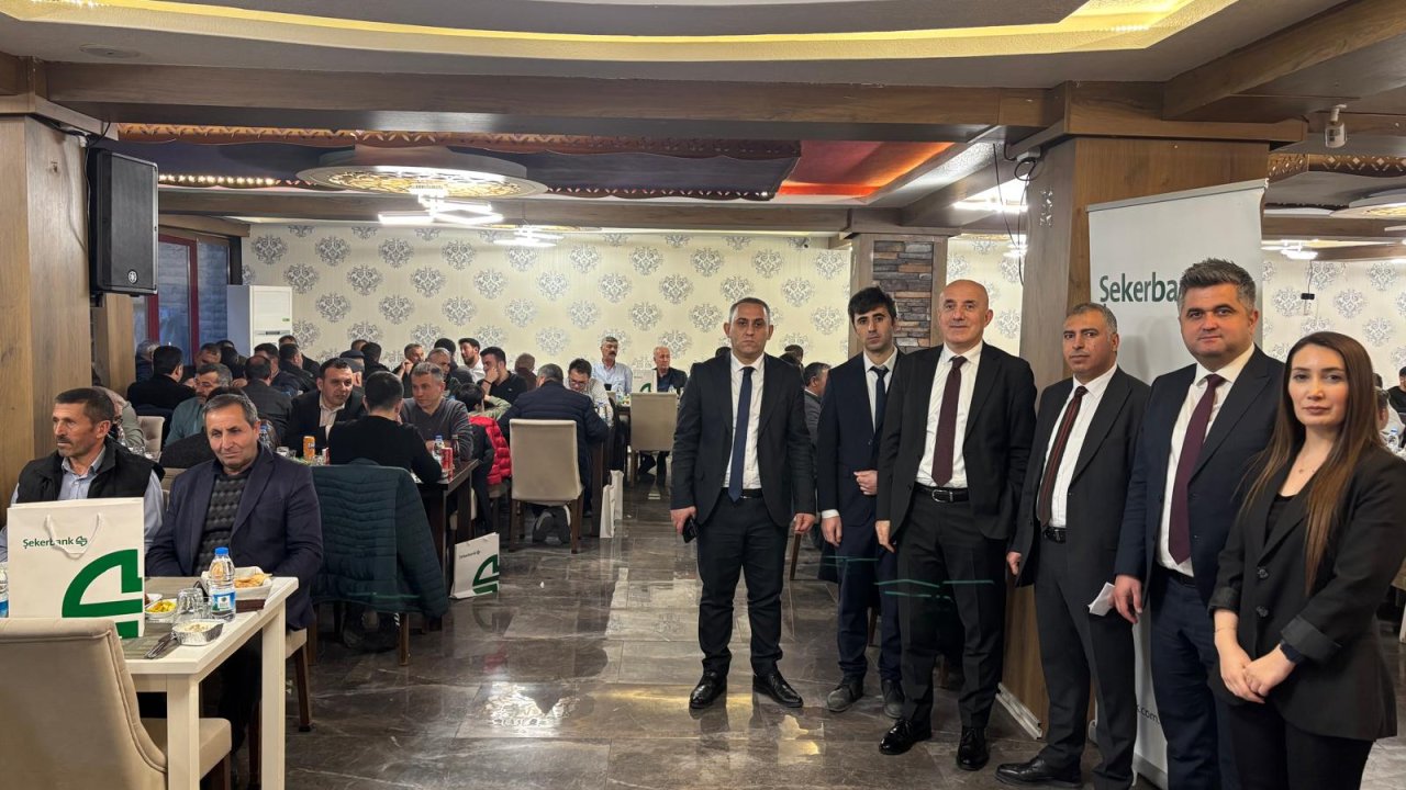 Konya’nın üretenleri Şekerbank’ın iftarında buluştu