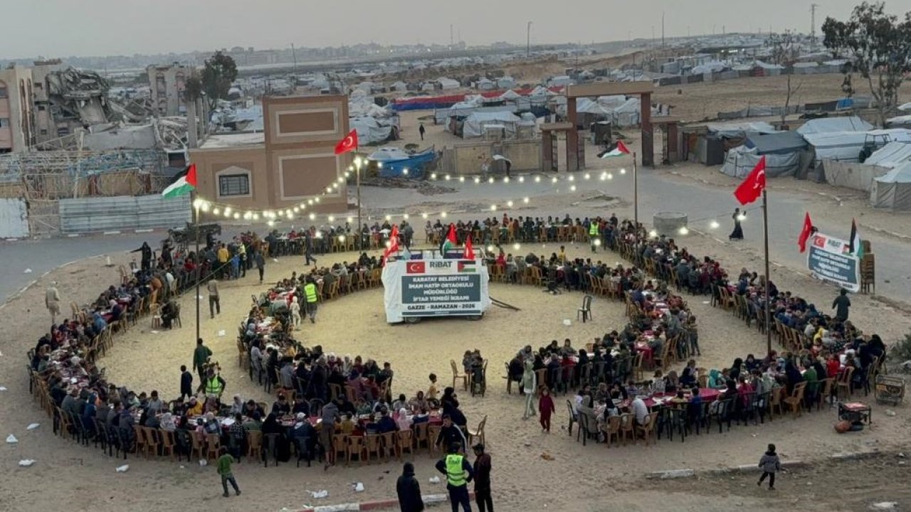 Ribat’tan Gazze’de 50 Bin Kişilik İftar