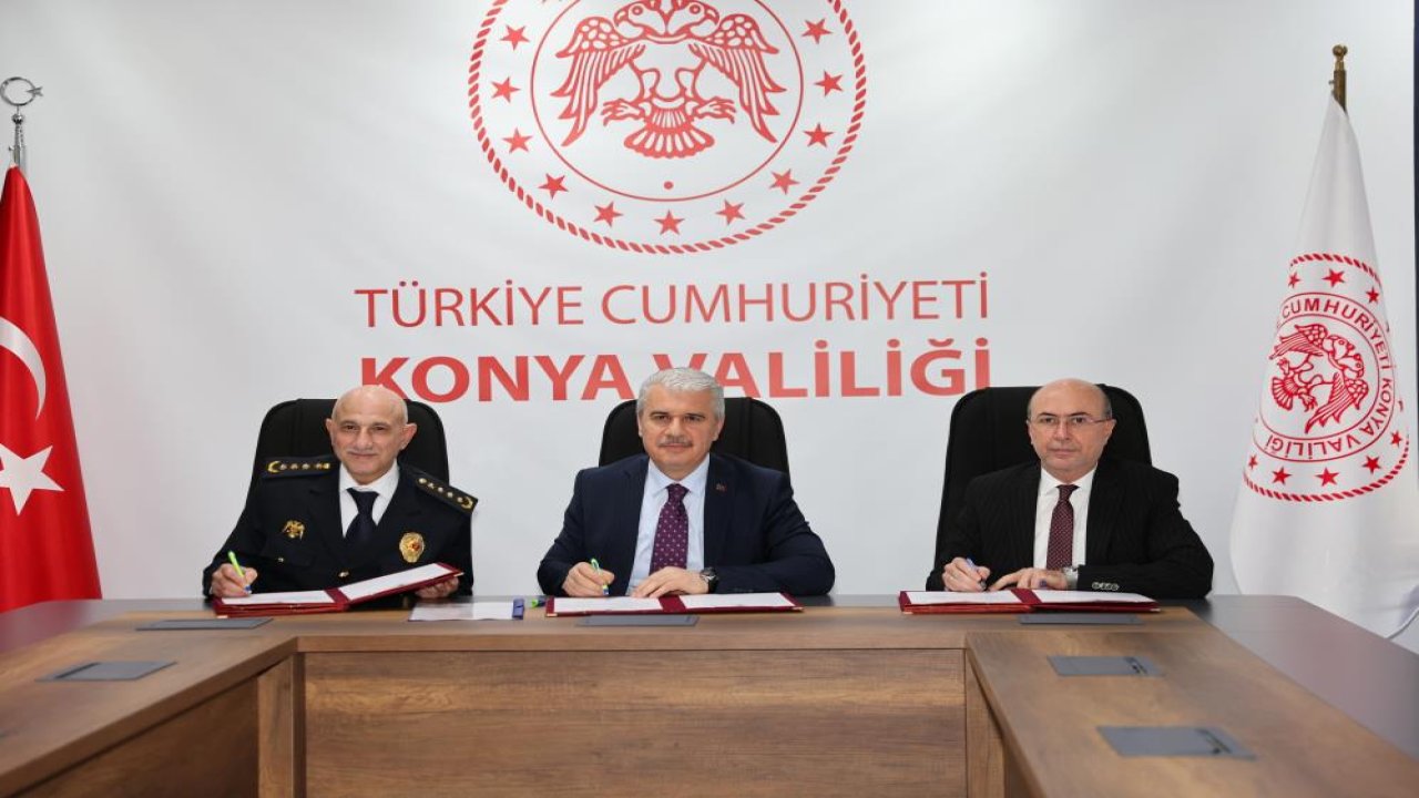 Selçuklu’da parklara güvenlik kalkanı! KGYS protokolü imzalandı!