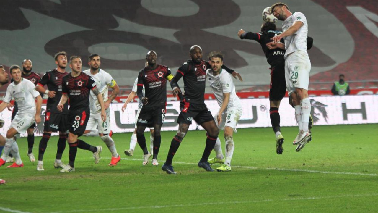 Kritik 90 dakika! Konyaspor ile Gençlerbirliği 38. kez karşı karşıya