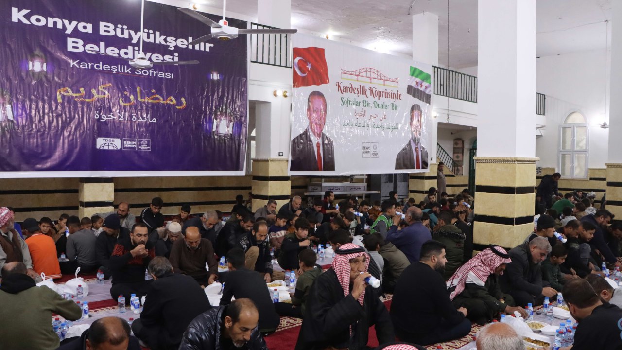 Altay’dan Suriye’de gönül sofrası: 60 bin kişiyle aynı iftarda buluştu!
