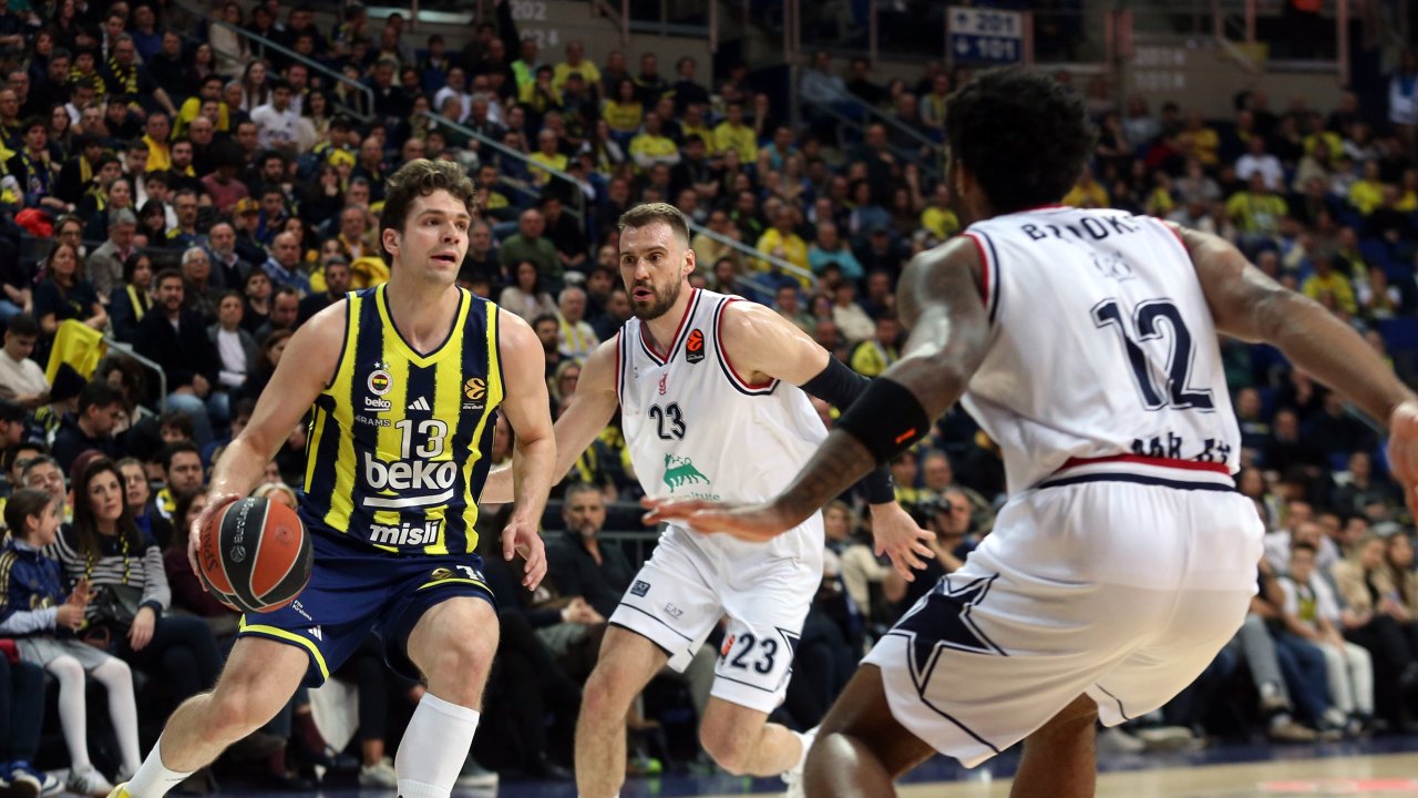 Euroleague'de 32. hafta tamamlandı: Fenerbahçe liderliğini sürdürüyor