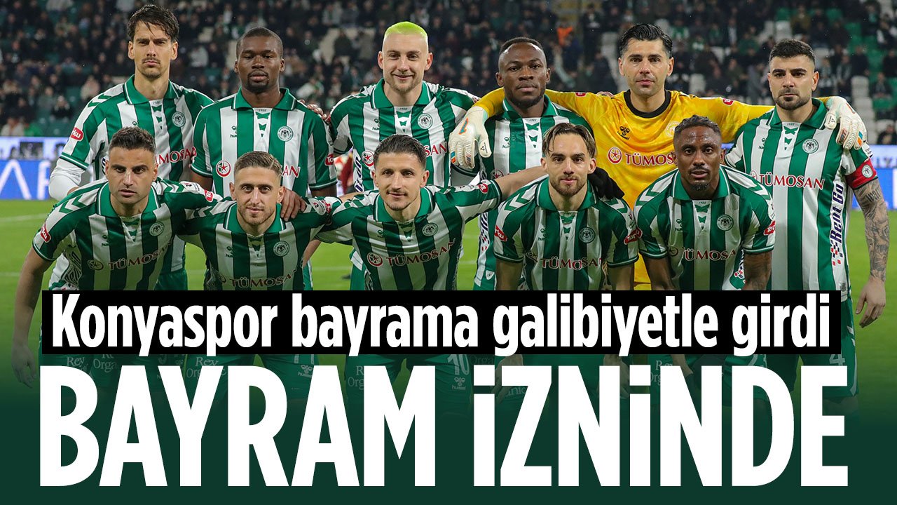 Konyaspor bayram tatili yapıyor
