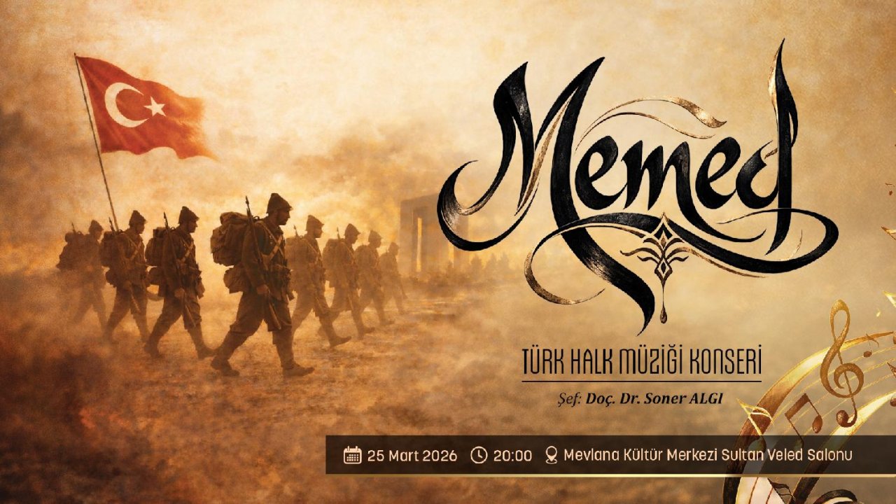 Karatay’da türkü rüzgarı: “Memed” konseri sanatseverlerle buluşuyor!