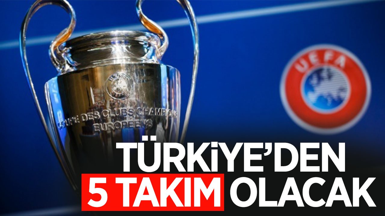 Şampiyonlar Ligi, Avrupa Ligi ve Konferans Ligi:  Gelecek sezon Kaç Takımla Katılacağız? TFF açıkladı...