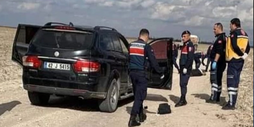 Konya'da bir çift otomobilde ölü bulundu