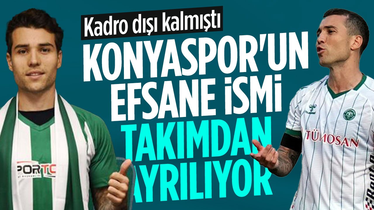 Konyaspor efsanesine veda ediyor: Kadro dışı kalmıştı! Guilherme Sitya ile yollar ayrıldı