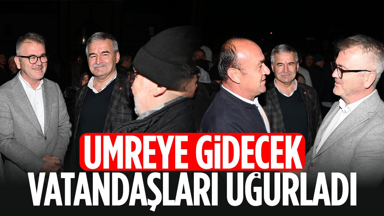 Seydişehir’de Umre heyecanı: Başkan Ustaoğlu yolcuları dualarla uğurladı