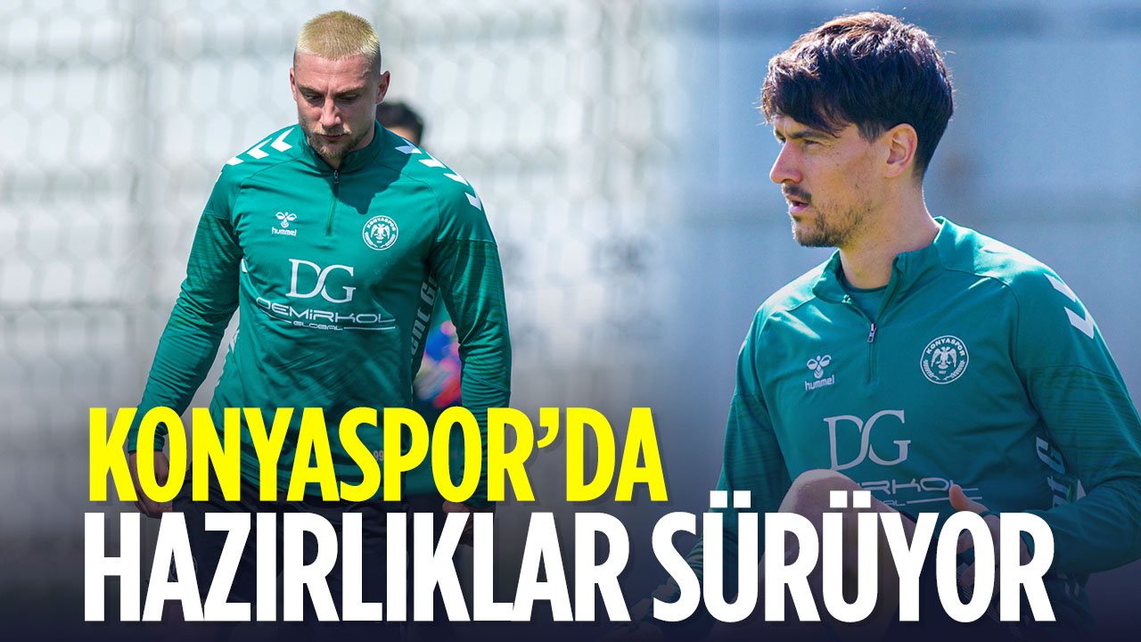 Konyaspor, Samsunspor maçına hazırlanıyor: Savunma ve hücum çalışıldı