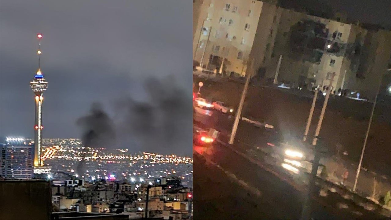 İsrail’den İran’a gece yarısı şoku! Tahran’da peş peşe patlamalar!