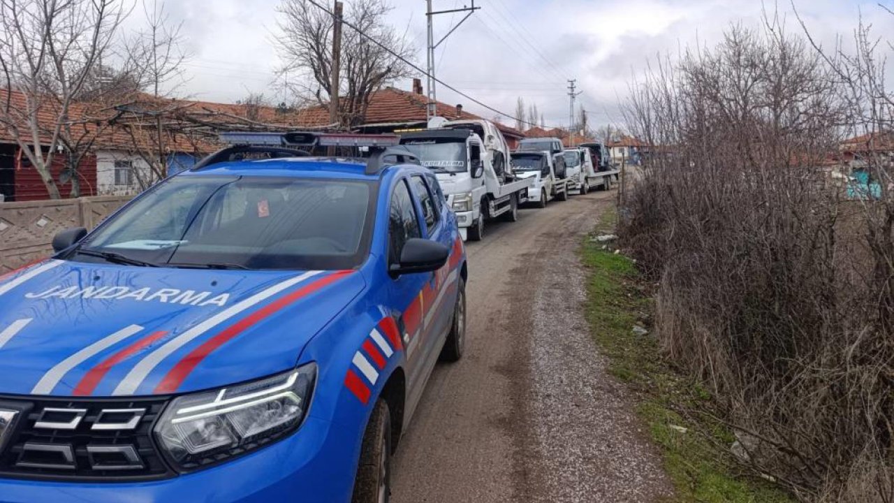 Konya uzantılı oto hırsızlığı şebekesi çökertildi