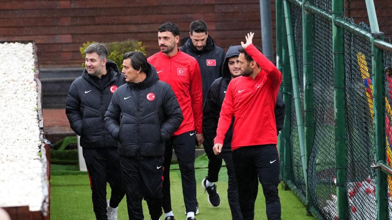 A Milli Takım yağmur dinlemedi! Kosova maçı öncesi kritik mesai!