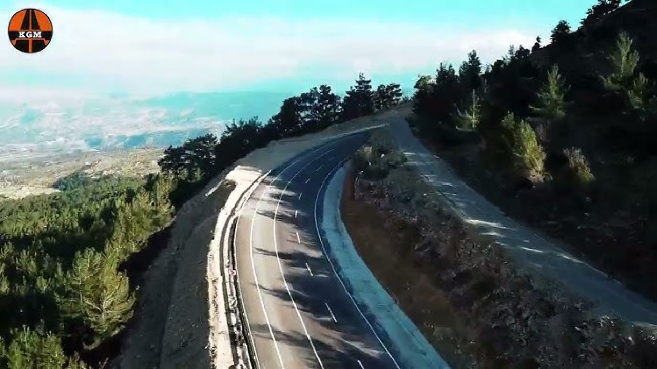 Ermenek-Mut yolunda dikkat: Uzun süreli çalışma başladı!