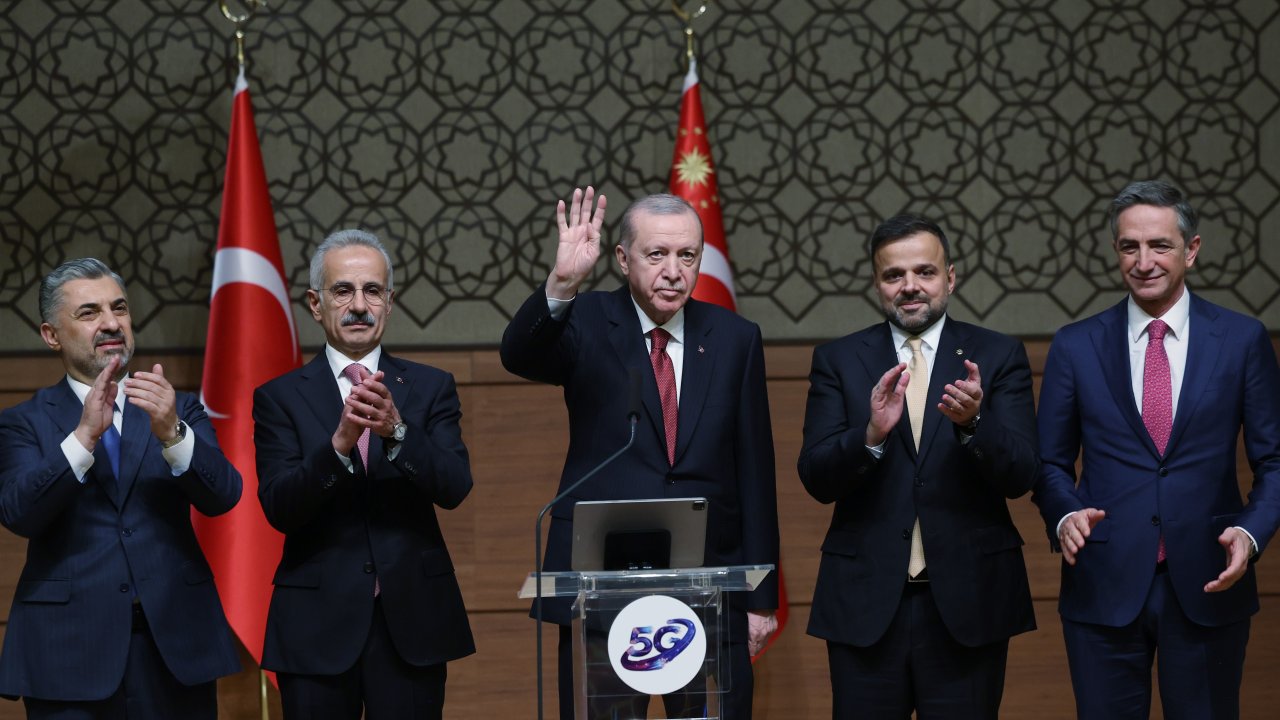 Cumhurbaşkanı Erdoğan butona bastı: Türkiye 5G'ye geçti