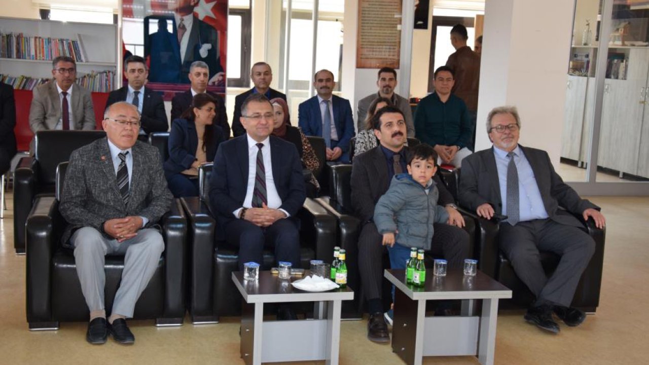 Karapınar’da kütüphane haftası coşkusu: Gençler kitapla buluştu