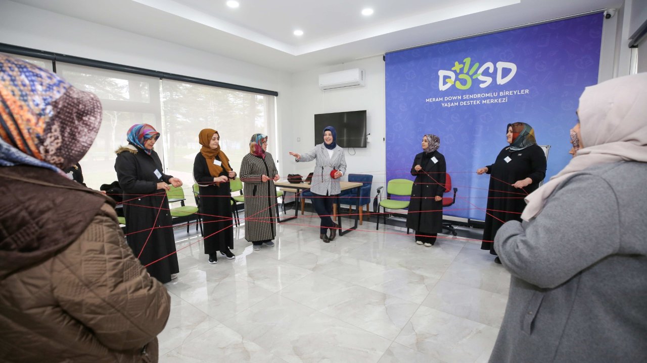 DOSD Meram'dan özel annelere özel eğitim programı