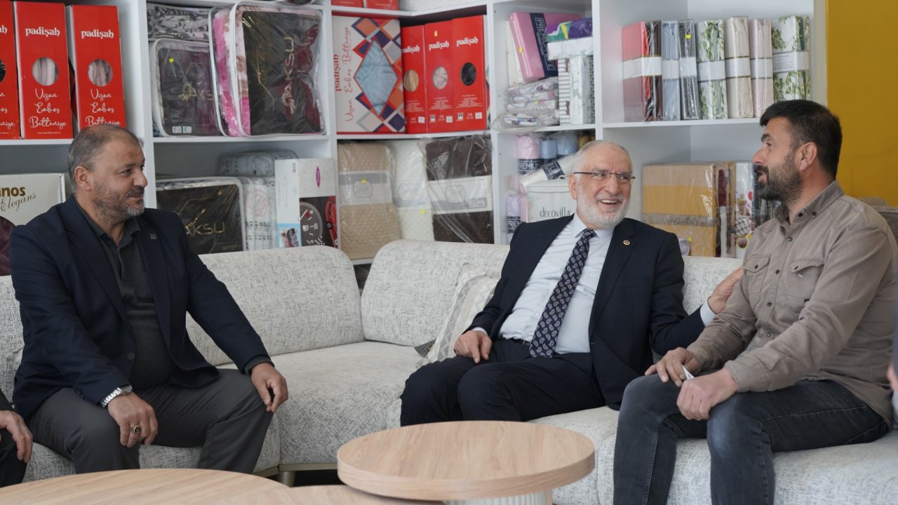 Saadet Partisi Milletvekili Mehmet Karaman Konya’da temaslarda bulundu