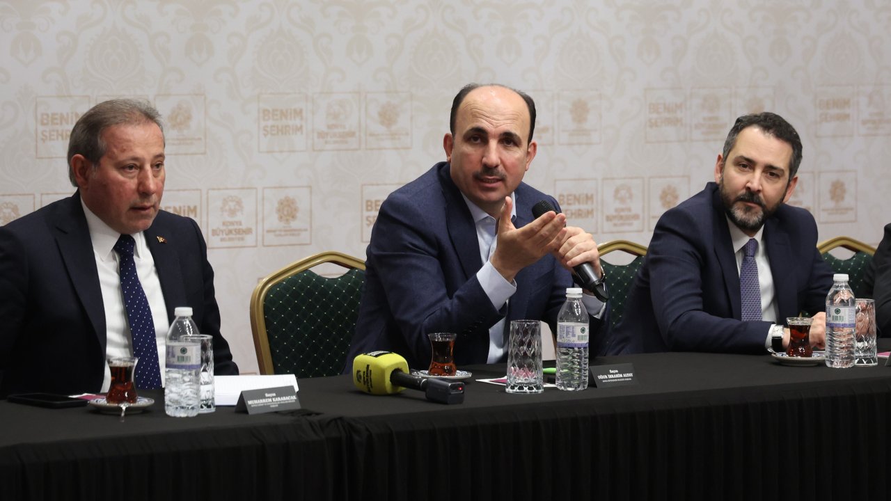 Başkan Altay esnaf odalarının başkanlarıyla bir araya geldi! Altay'dan hizmet ve huzur şehri vurgusu