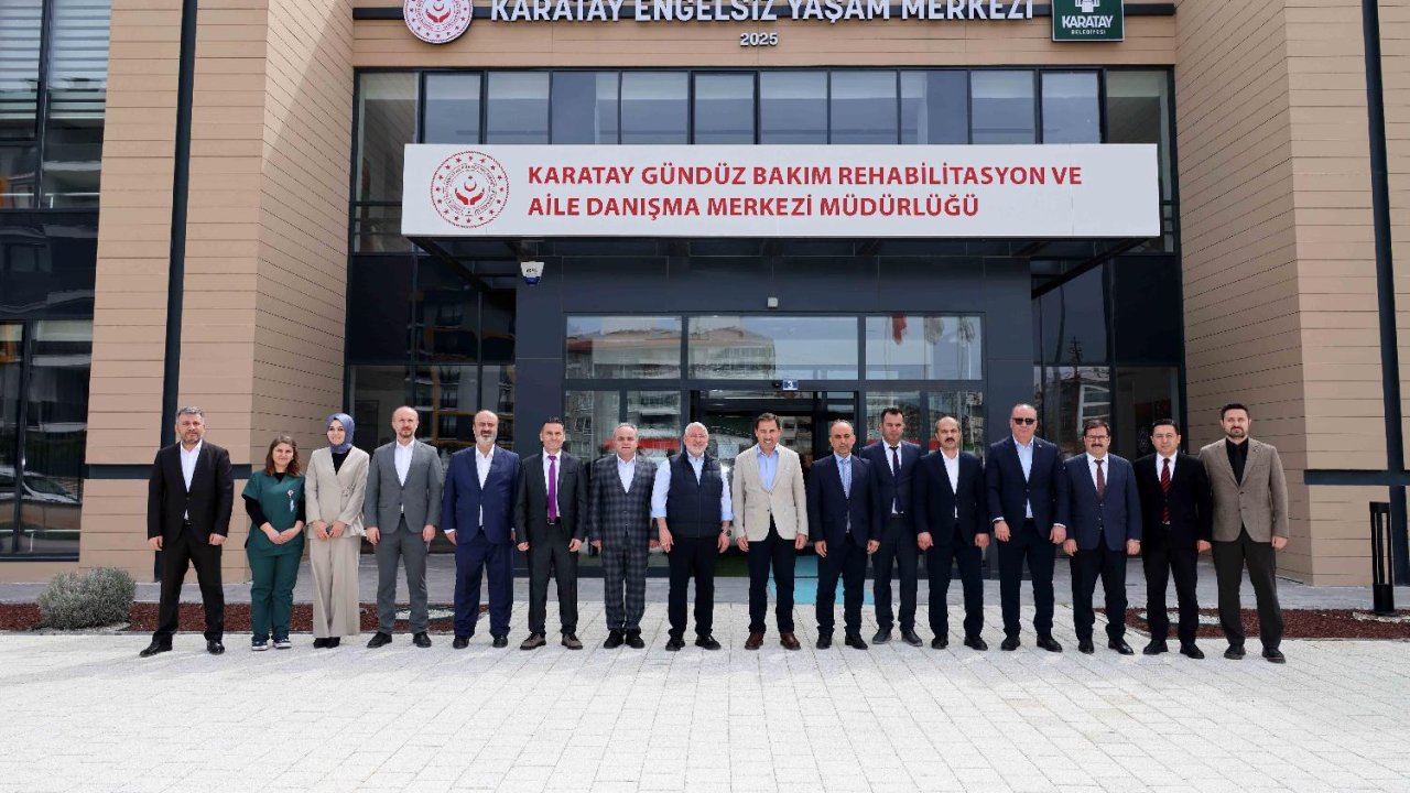 Halil İbrahim Aşgın Karatay’da: Engelsiz Yaşam Merkezi’ne Tam Not