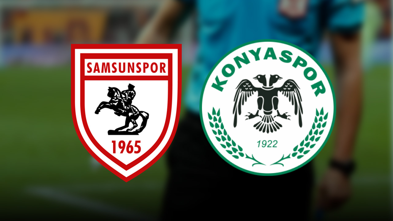 Konyaspor’un Samsun Deplasmanına gideceği maçın hakemi açıklandı