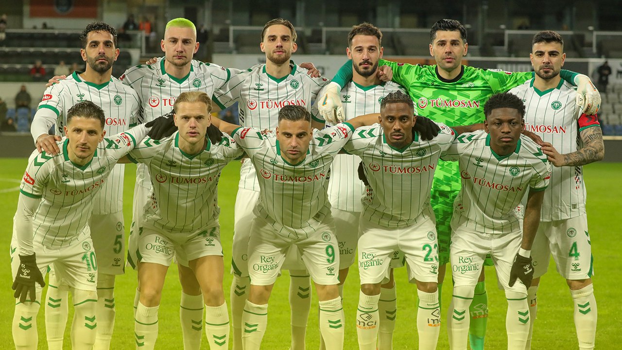 Konyaspor'da sarı kart alarmı: 6 isim sınırda