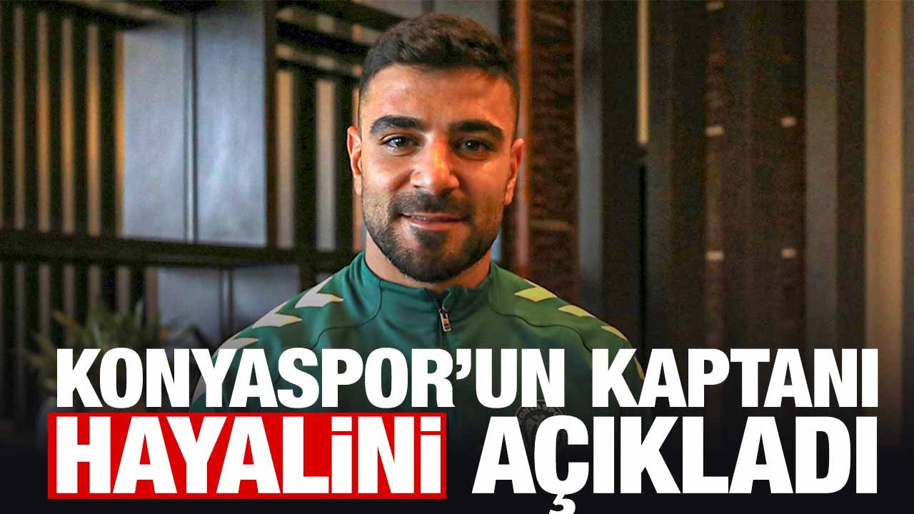 Konyaspor'un kaptanından Milli Takım sözleri: "Ne eksik diye söyleniyorum"