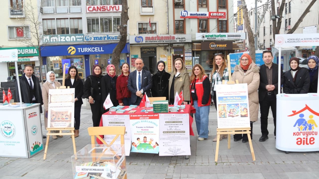 Konya’da çocuk evlerine umut olan proje! Kütüphaneler kuruluyor!