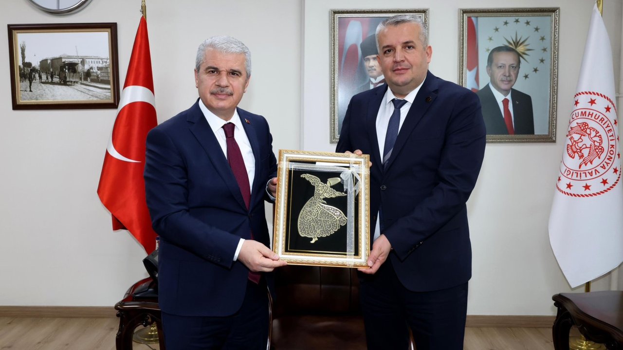 Konya Valisi İbrahim Akın'a TÜGEM Konya'dan ziyaret