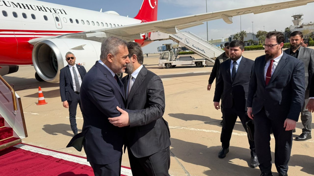 Hakan Fidan Şam’da! Kritik Suriye temasları başladı!