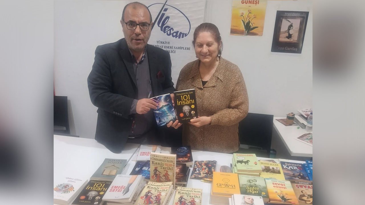 Konyalı Öğretmen Lütfi Şahin, 23. Ankara Kitap Fuarı’nda okurlarıyla buluştu!