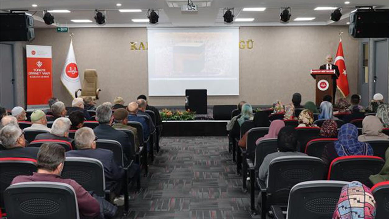 Konya Karatay’da hacı adaylarına özel seminer!