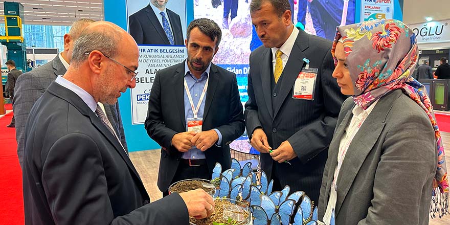 Başkan Pekyatırmacı Sürdürülebilirlik Ve Sıfır Atık Fuarı’nı Ziyaret Etti