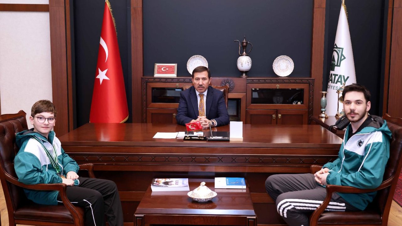 Avrupa Şampiyonu Tahir Efe’den Başkan Kılca’ya ziyaret!