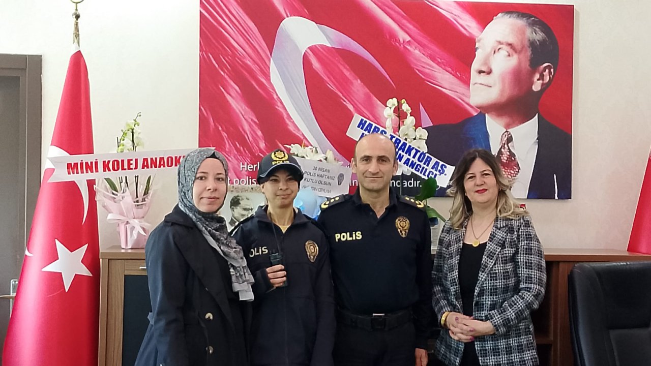 Akşehir'de Anlamlı buluşma; Hayalindeki üniformayı giydi!