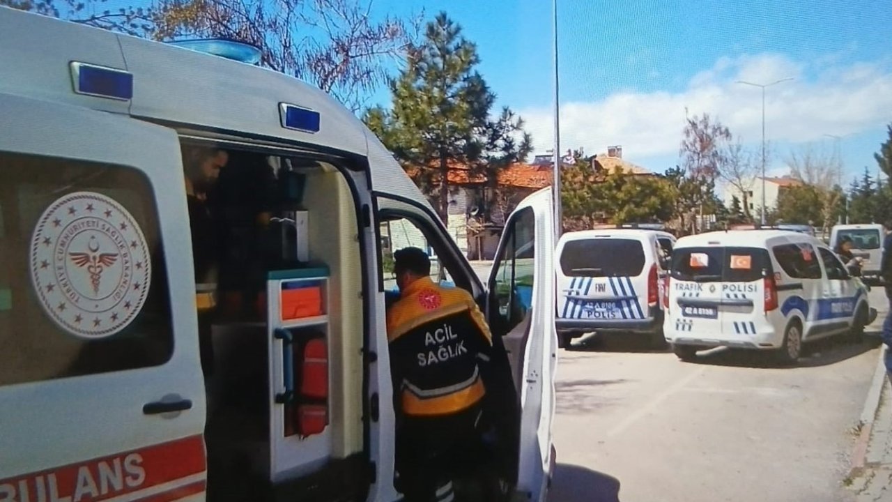 Konya'da otomobil çocuğa çarptı!