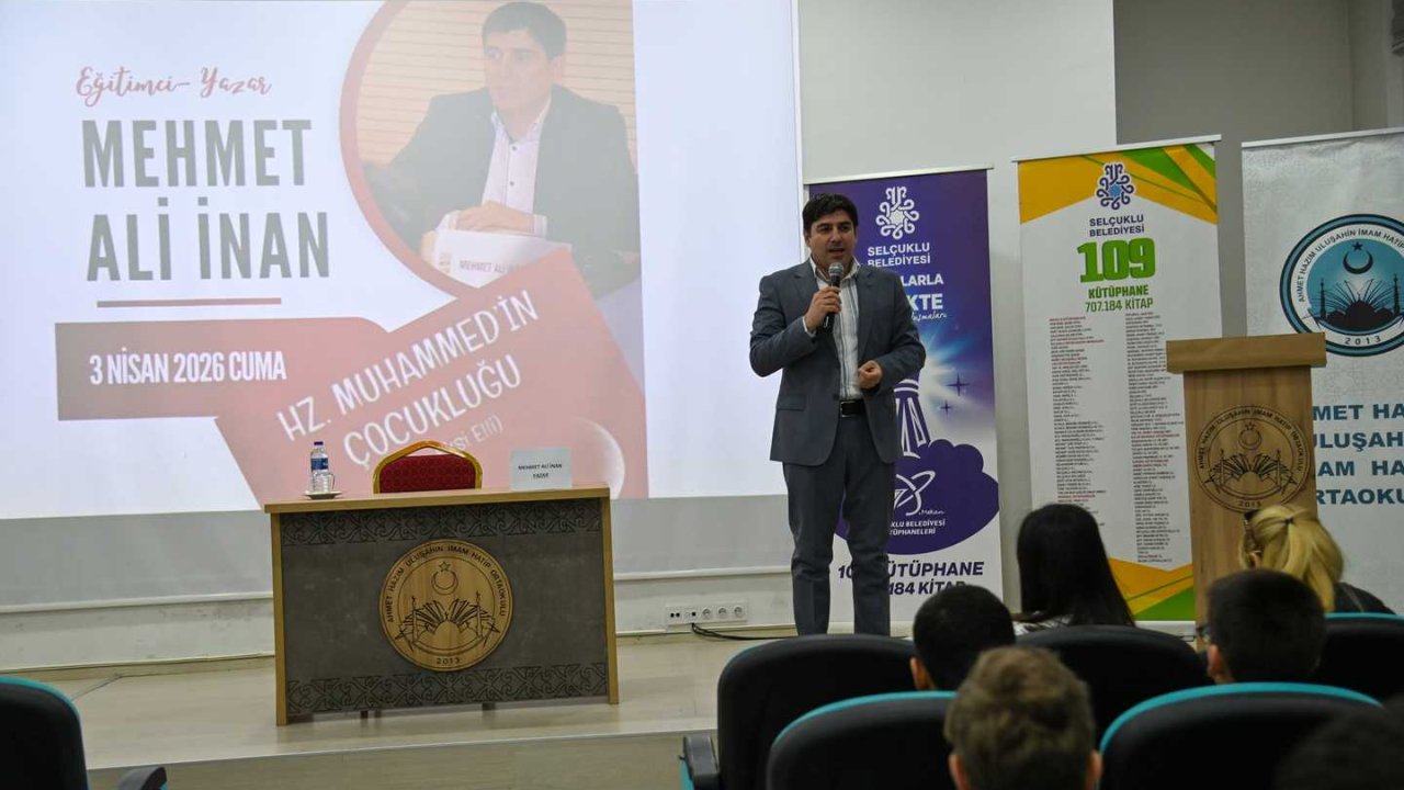 Konya Selçuklu’da okuma seferberliği! Okur-yazar buluşmaları 4. kez başladı!