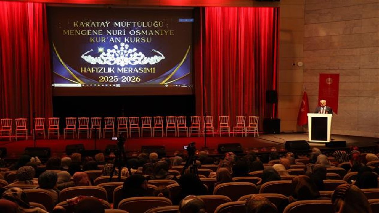 Konya’da gurur günü! 27 hafize taç giydirme merasimi!