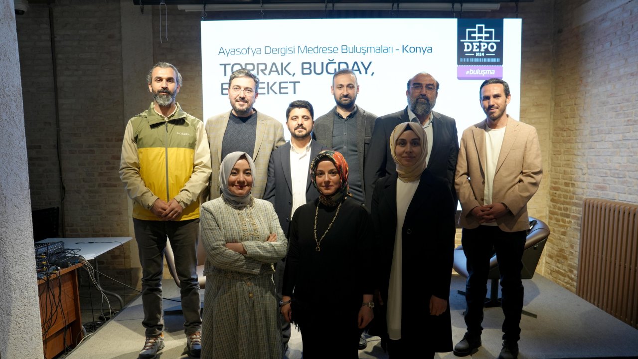 Konya Tarım Fuarı kapsamında Depo No:4'te "Toprak, Buğday, Bereket" konuşuldu